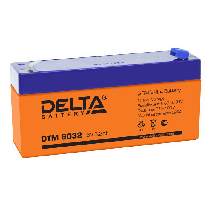 Аккумулятор DELTA DTM 6032