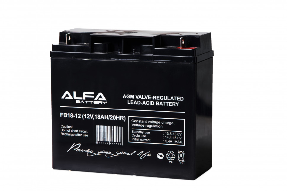 Аккумулятор ALFA BATTERY FB 18-12