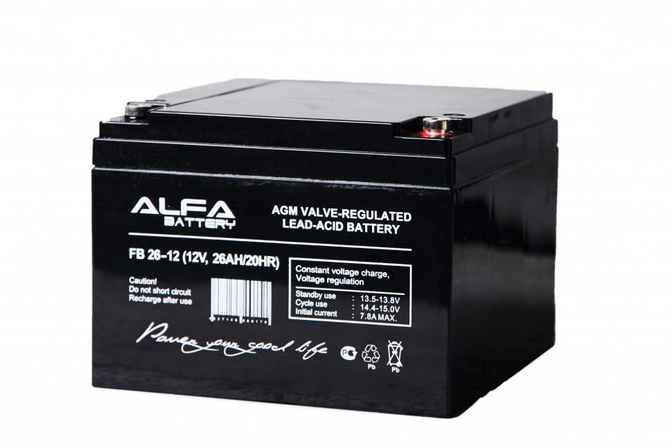 Аккумулятор ALFA BATTERY FB 26-12