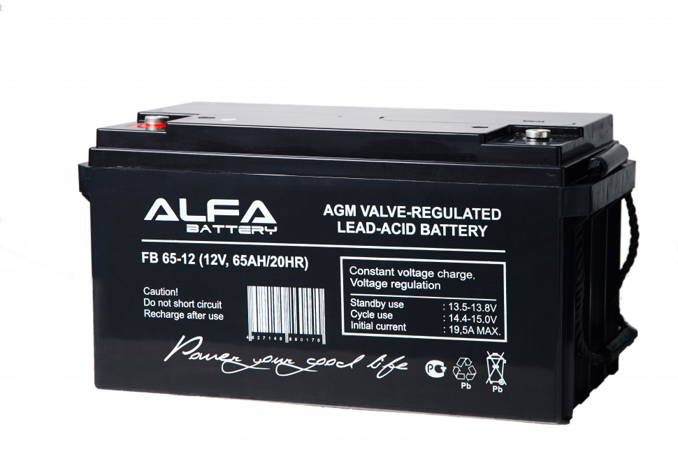 Аккумулятор ALFA BATTERY FB 65-12