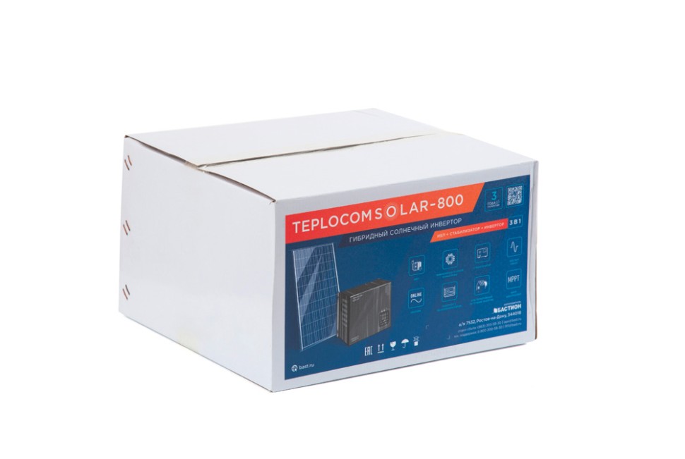 ИБП для котла отопления TEPLOCOM SOLAR-800