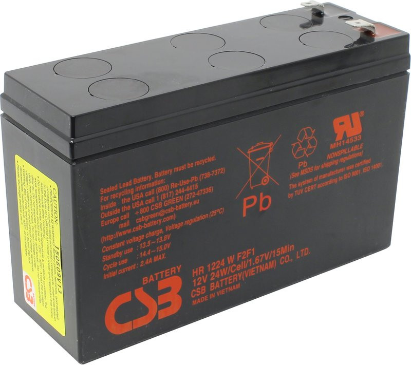 Аккумулятор CSB HR 1224W