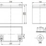 Аккумулятор DELTA DTM 1275 L